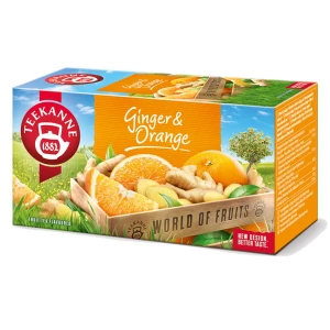Teekanne Ginger & Orange 20 torebek herbata ekspresowa owocowa