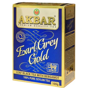 Akbar Earl Grey GOLD 100g herbata liściasta