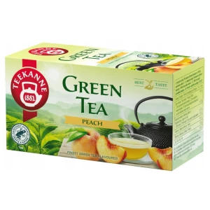 Teekanne Green Tea Peach 20 torebek herbata zielona