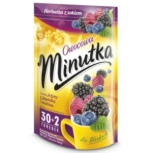 Minutka Jeżyna Jagoda Malina Ex30 herbata eksprsowa owocowa