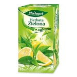Herbapol Zielona z cytryną Ex20 herbata ekspresowa