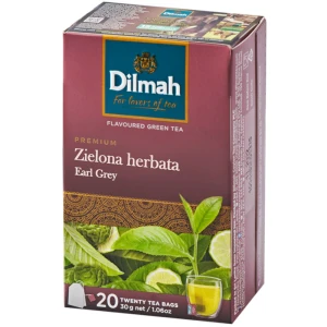 Dilmah Green Tea Earl Grey ex20 z zawieszką