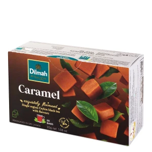 Dilmah Caramel 20 torebek 1,5g herbata z zawieszką