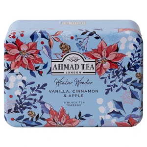 Ahmad Tea Winter Wonder Vanilla Cinnamon Apple 10tbx2g herbata w puszce