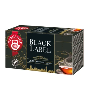 Teekanne Black Label 20 torebek herbata ekspresowa czarna