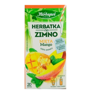 Herbapol Herbatka na Zimno Mięta Mango Ex20 herbata ekspresowa owocowa