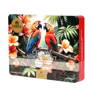 Unitea Ceylon Assortment Tea 36x2gx6 herbata ekspresowa w puszce