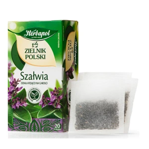Herbapol Zielnik Polski Szałwia Ex20 herbata ekspresowa ziołowa