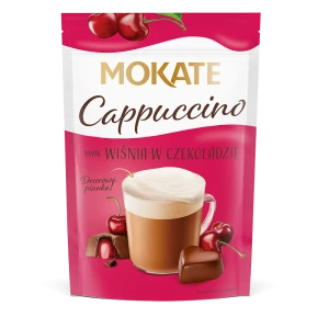 Mokate Kawa Cappucino wiśnie w czekoladzie 110g