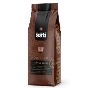 Sati Dark Choco czekoladowa 250g kawa mielona Torba