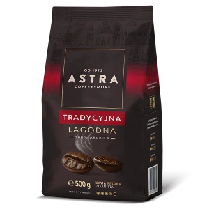 Astra Tradycyjna Łagodna 500g kawa ziarnista