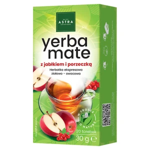 ASTRA YERBA MATE z Jabłkiem i Porzeczką 20 torebek