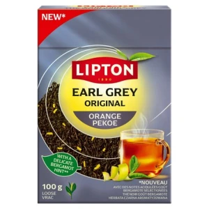 Lipton Earl Grey Herbata czarna 100g liściasta