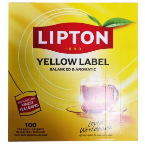 Lipton Yellow Label 100 torebek herbata ekspresowa