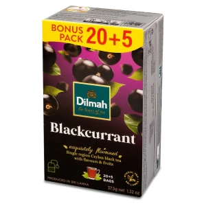 Dilmah Bleckcurrant Ex20+5 z zawieszką
