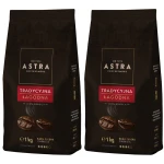 Astra Łagodna Tradycyjna Zestaw 2 x 1kg kawa ziarnista