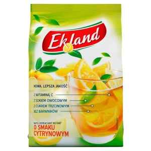 Ekland Cytrynowy 300g napój herbaciany rozpuszczalny