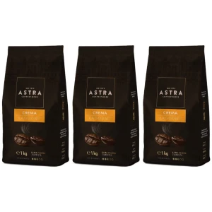 Astra Łagodna Crema Zestaw 3 x 1kg kawa ziarnista