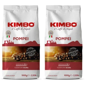 Zestaw 2x Kimbo Pompei 1kg kawa ziarnista