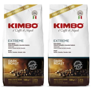 Zestaw 2x Kimbo Espresso Bar Extreme 1kg kawa ziarnista