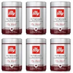 Zestaw 6x Illy Intenso 250g kawa mielona puszka
