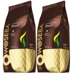 Zestaw 2x Woseba Cafe Brasil 1kg kawa ziarnista