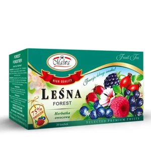Malwa Leśna 20 torebek herbata ekspresowa owocowa EX20