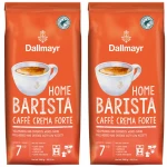 Zestaw 2x Dallmayr Barista Caffe Crema Forte 1kg kawa ziarnista