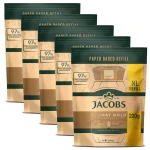 Zestaw 5 x Jacobs Cronat Gold 220g  kawa rozpuszczalna torebka