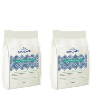 Zestaw 2x SoulCafe Brasil Espresso Mistura kawa ziarnista 250g