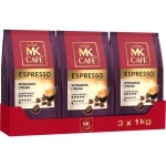 Zestaw 3x MK Cafe Espresso 1kg kawa ziarnista