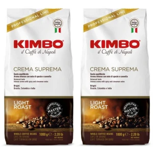 Zestaw 2x Kimbo Espresso Bar Crema Suprema 1kg kawa ziarnista