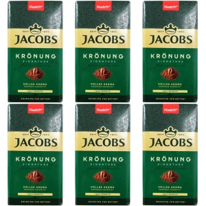 Zestaw 6 x Jacobs Kronung 500g kawa mielona 