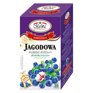 Malwa Jagodowa 20 torebek herbata ekspresowa owocowa