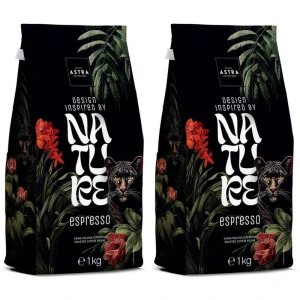 Zestaw 2x Astra Nature Espresso 1kg Kawa Ziarnista