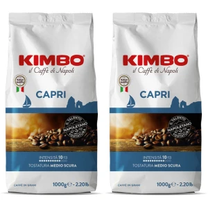 Zestaw 2x Kimbo Capri 1kg kawa ziarnista