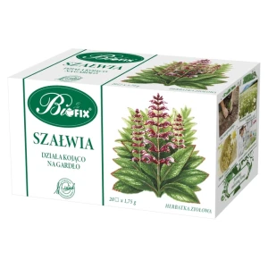 BiFix SZAŁWIA Herbatka ziołowa ekspresowa 20 torebek