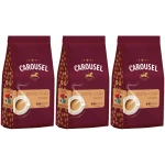 Zestaw 3x Carousel Coffee Daily Cup Crema kawa ziarnista 1kg