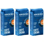 Zestaw 3x Eduscho Crema Strong 1kg kawa ziarnista