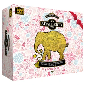 Adalbert'S Tea Szczęście, Pomarańcza i Cynamon 160 g (80x2g) Herbata ekspresowa 