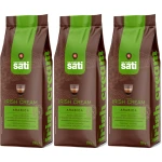 Zestaw 3x Sati Irish Cream 250g kawa mielona