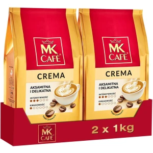 Zestaw 2x MK Cafe Crema 1kg kawa ziarnista