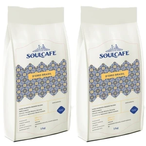 Zestaw 2x SoulCafe d'oro Brasil Speciality kawa ziarnista 1kg