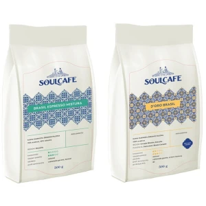 Zestaw SoulCafe d'oro Brasil Speciality 500g + SoulCafe Brasil Espr. Mistura 500g