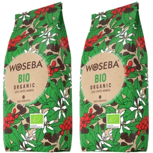 Zestaw 2x Woseba Bio Organic 1kg kawa ziarnista