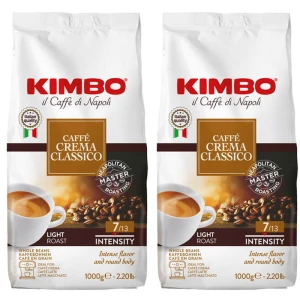 Zestaw 2x Kimbo Caffe Crema Classico 1kg kawa ziarnista