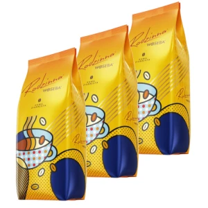Zestaw 3x Woseba Rodzinna 1kg kawa ziarnista