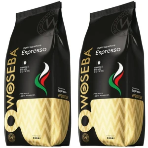 Zestaw 2x Woseba Espresso 1kg kawa ziarnista