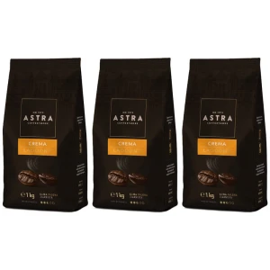 Astra Łagodna Crema Zestaw 3 x 1kg kawa ziarnista