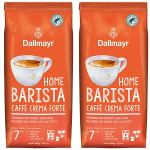 Zestaw 2x Dallmayr Barista Caffe Crema Forte 1kg kawa ziarnista